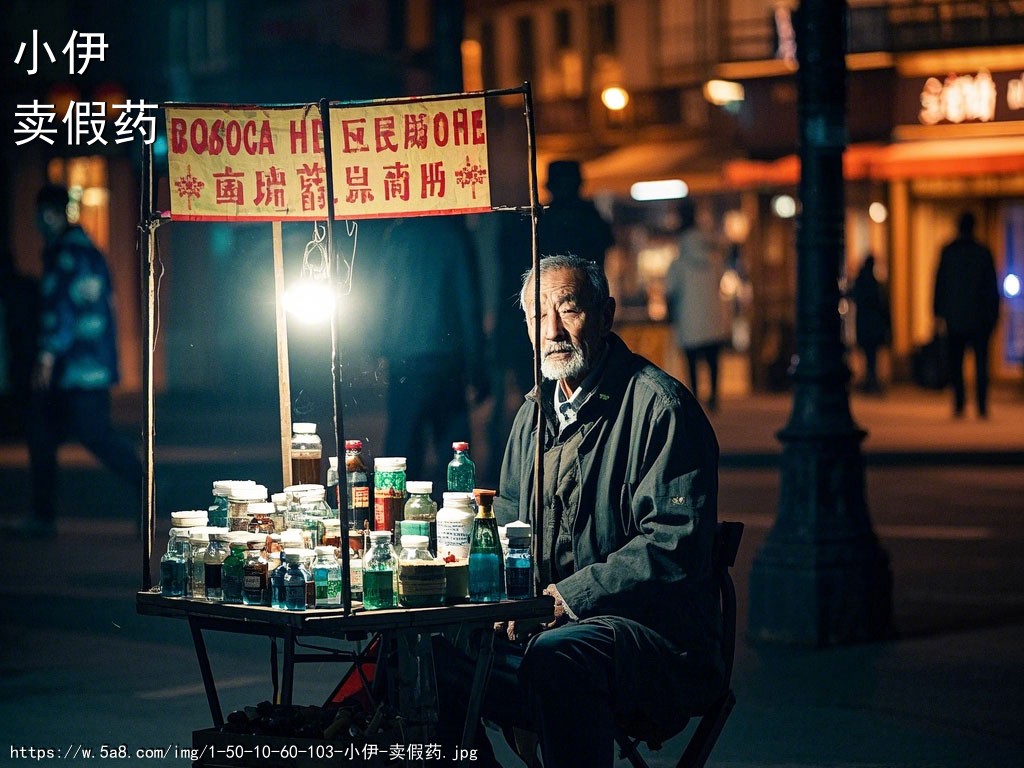 小伊卖假药搞笑图片