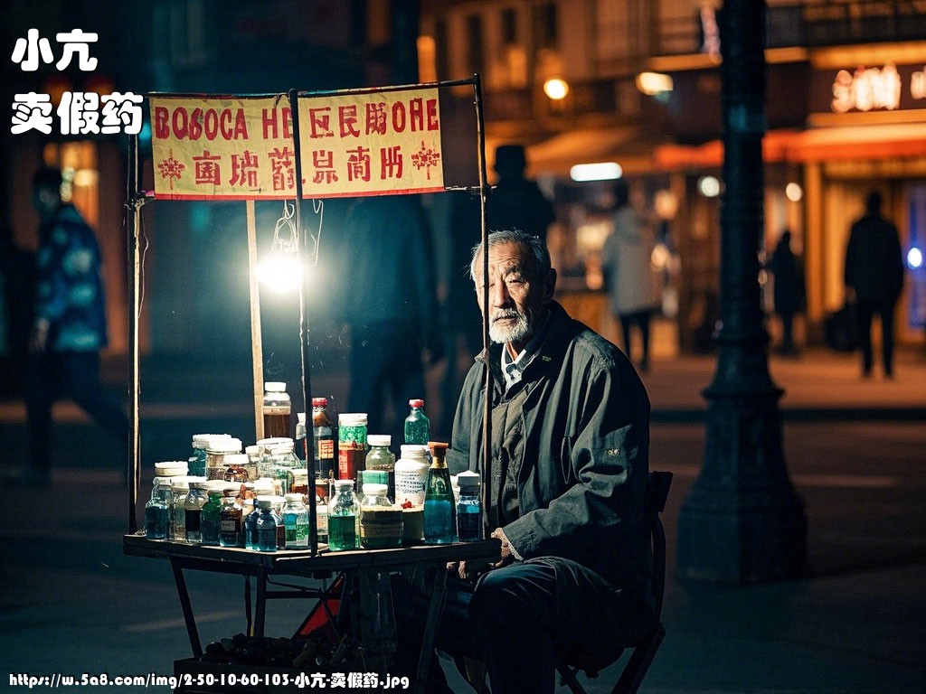 小亢卖假药搞笑图片