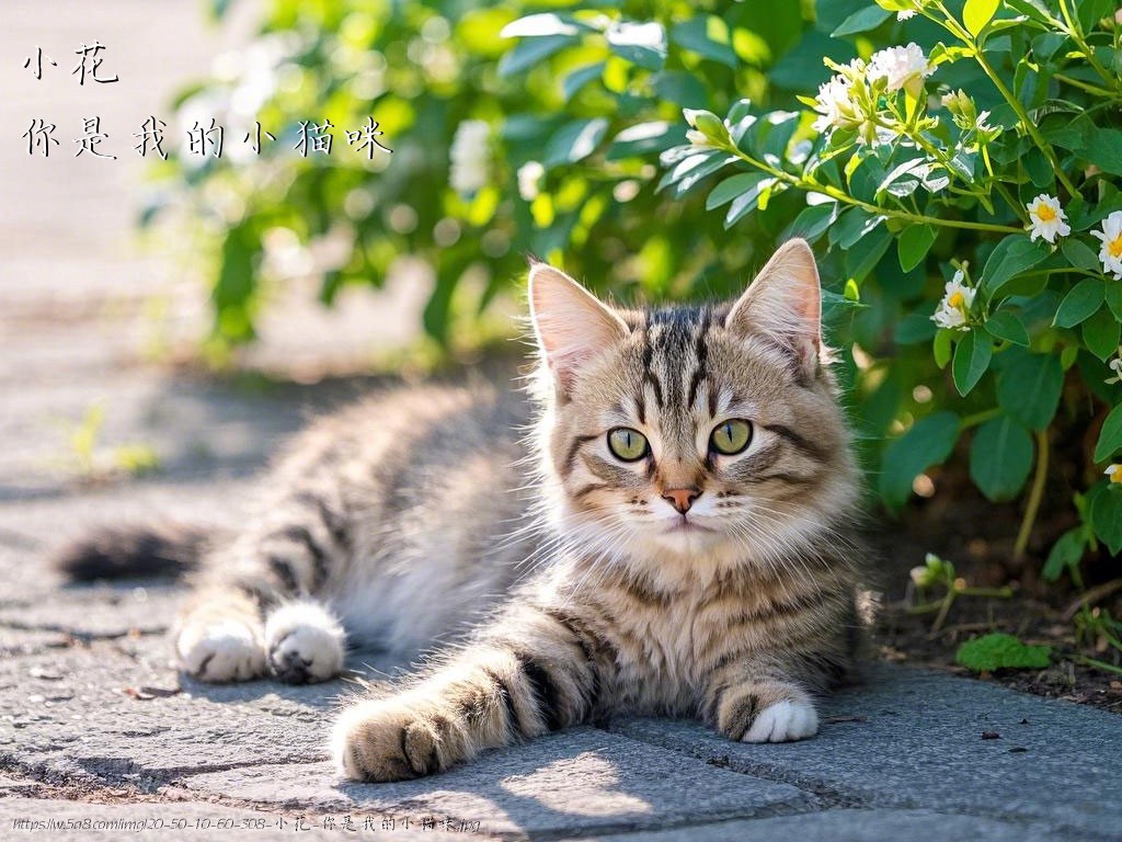 小花你是我的小猫咪搞笑图片