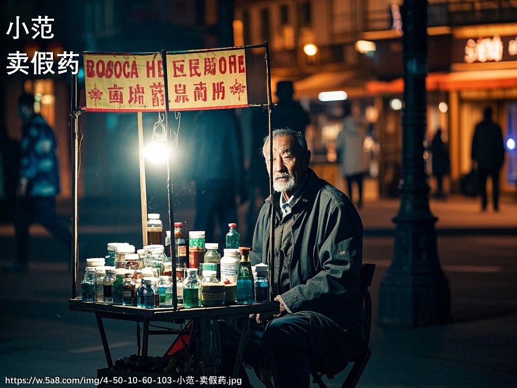 小范卖假药搞笑图片