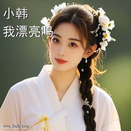 我漂亮吗小韩搞笑图片