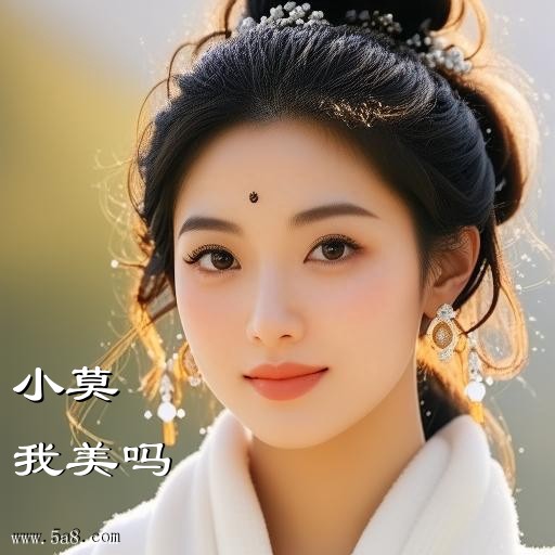 我美吗小莫搞笑图片