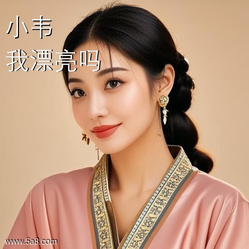 我漂亮吗小韦搞笑图片